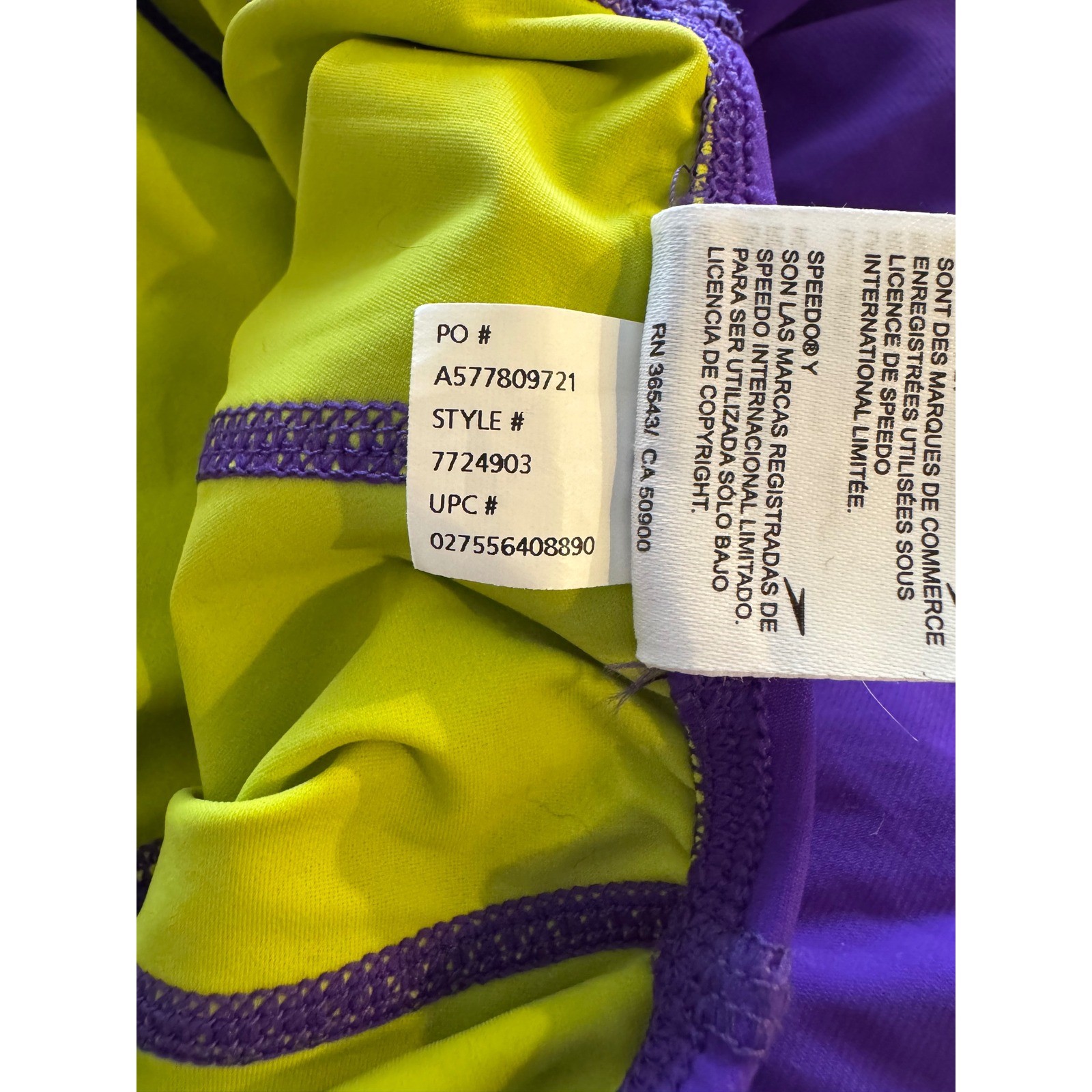 Women’s Vanquisher Kneeskin Tech Suit Swimsuit Womens 30 Purple Racing