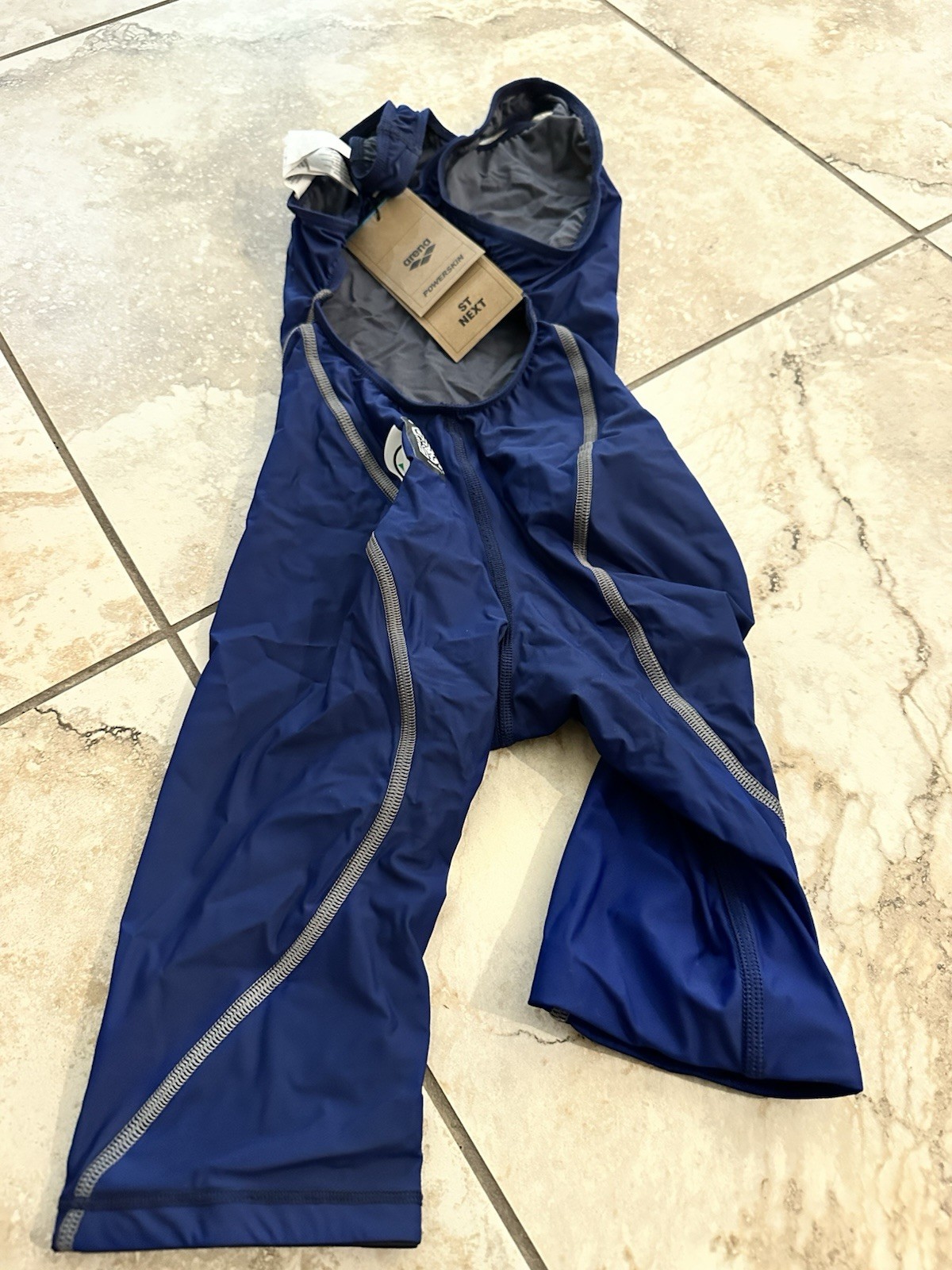 ARENA Powerskin ST Next Open Back Competition Racing Swimsuit Full Body US 22