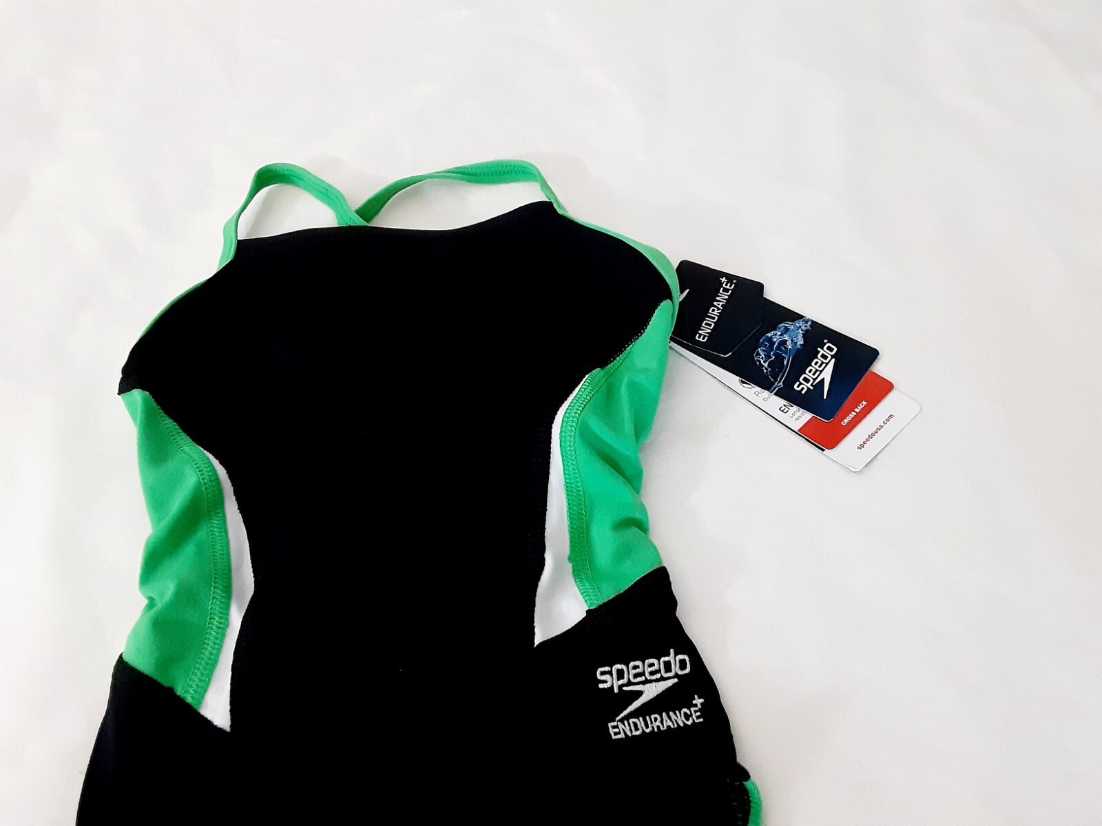 Speedo F Competitive Edge Splice Crossback 7192257 FL Women 20 BLK/GRN 962