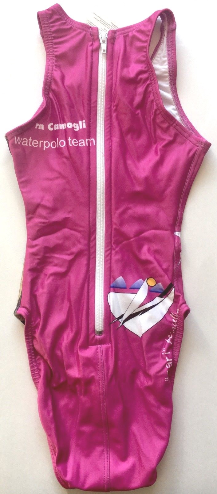 Female Water Polo Zipback Suits (HOT Pink / Print) Sizes 20-38 NWT