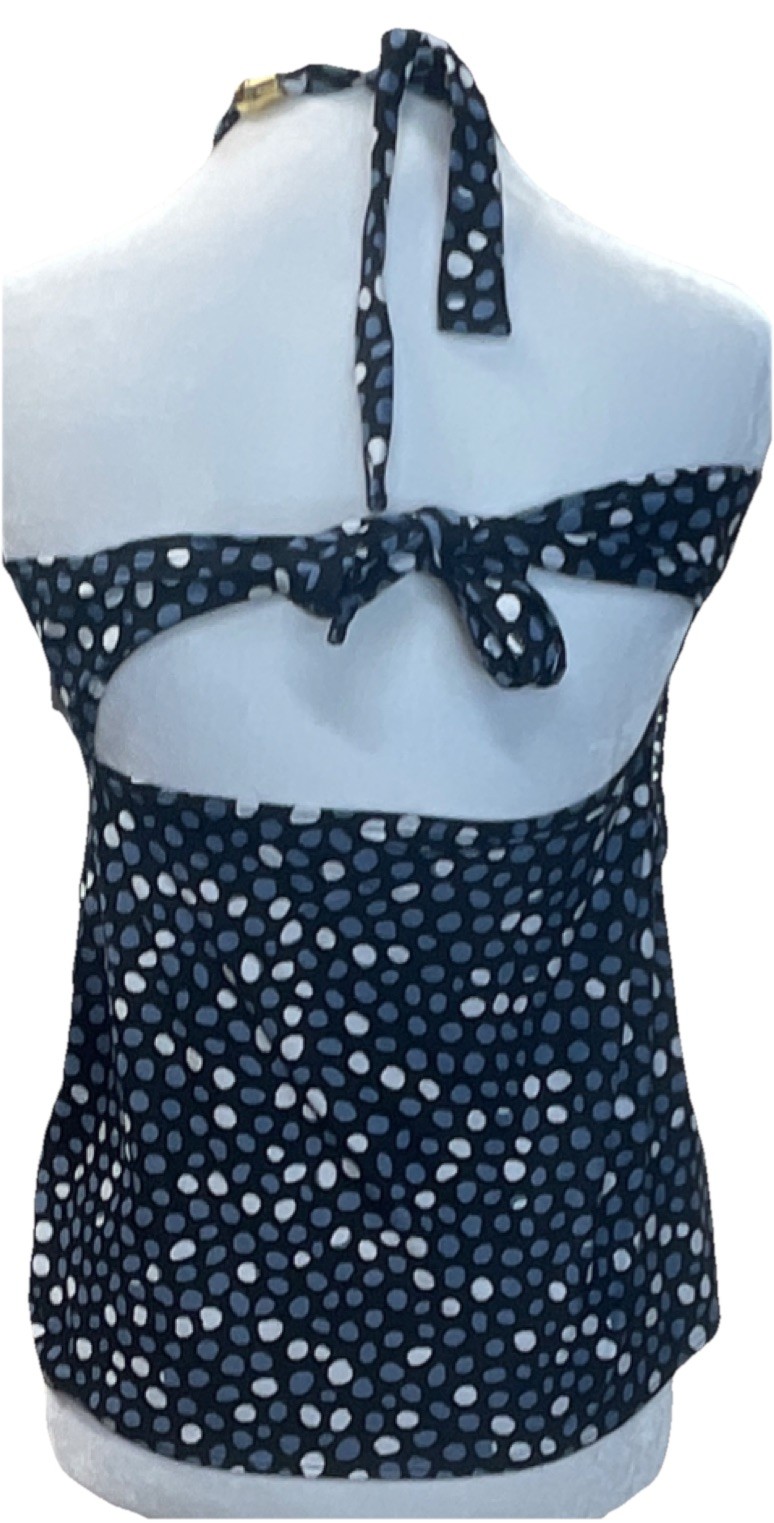 Coco Reef Bandini Underwire Tankini Set 32D Cup M Polka Dot Swimwear