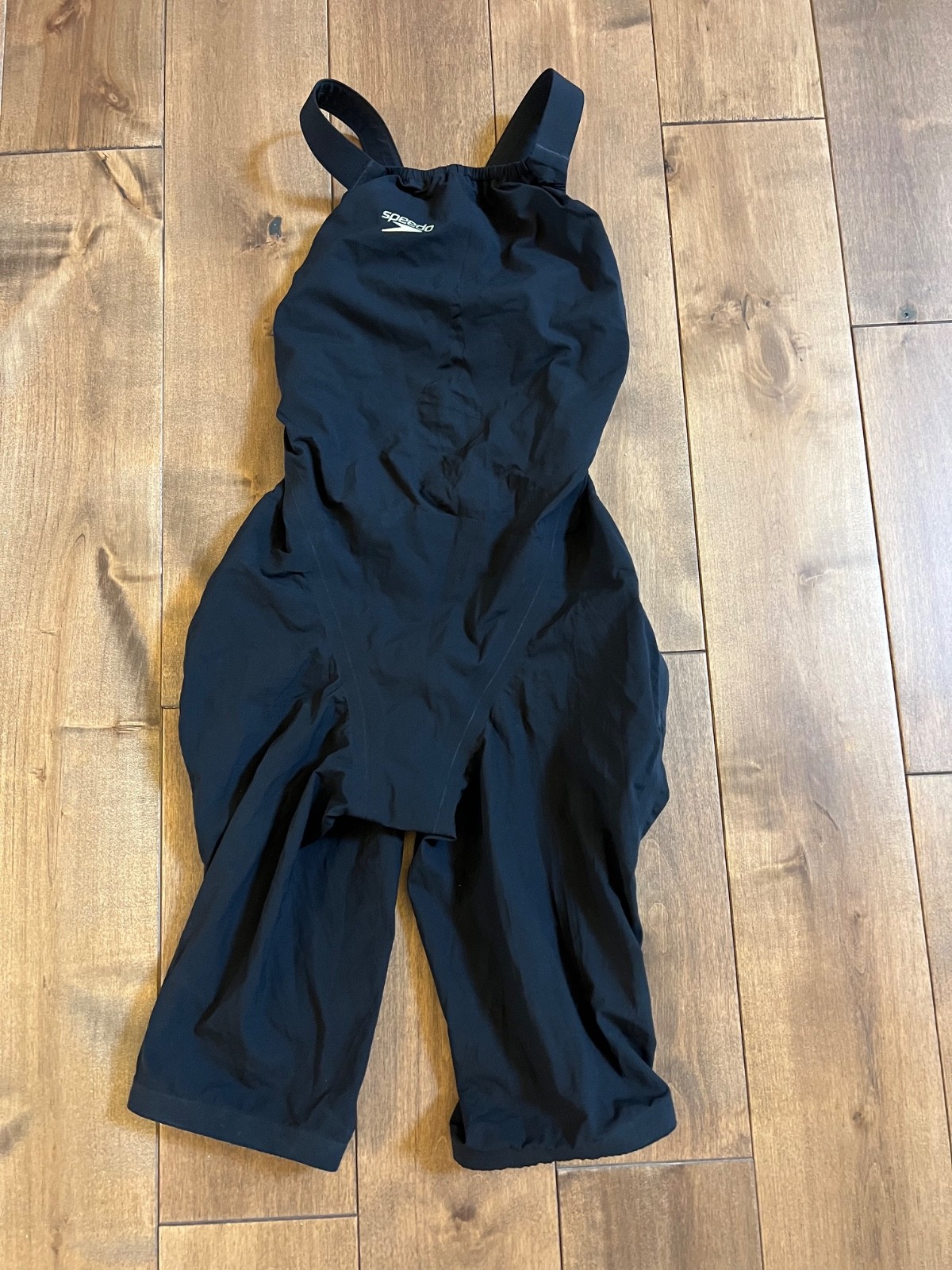 Speedo Women’s LZR Racer Elite 2 Fastskin TechSuit SZ24 Kneeskin Open Back Black