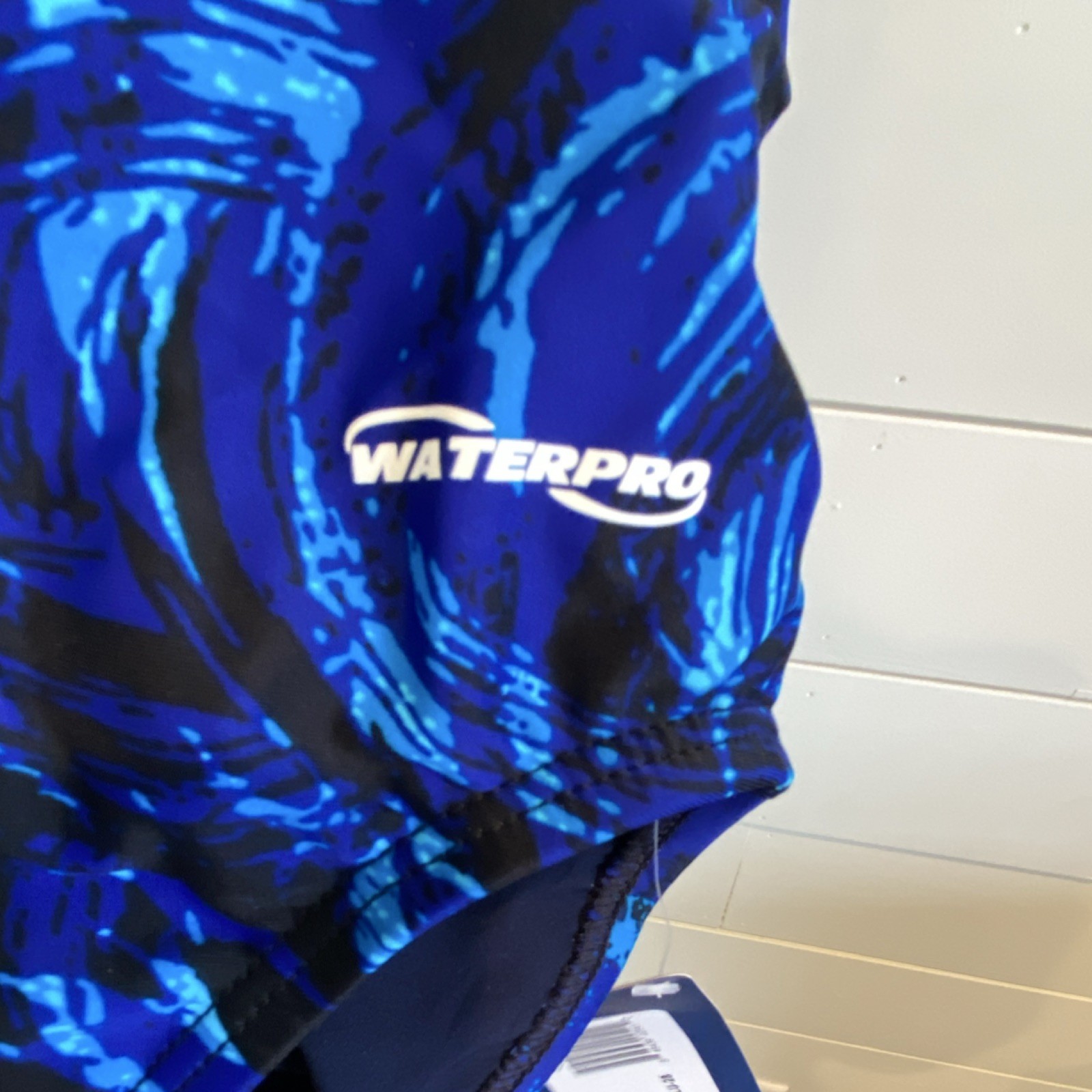 WATERPRO Storm Thin Strap One Piece Competitive Swimwear Blue Size 28 Brand New