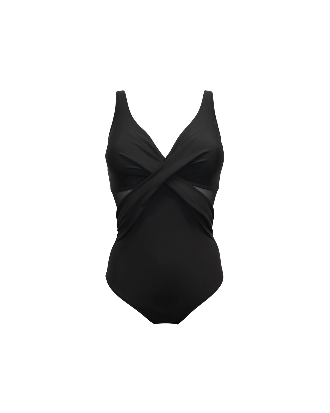 Pour Moi Swimsuit Wireless Padded Tummy Control Womens Swimwear 29630