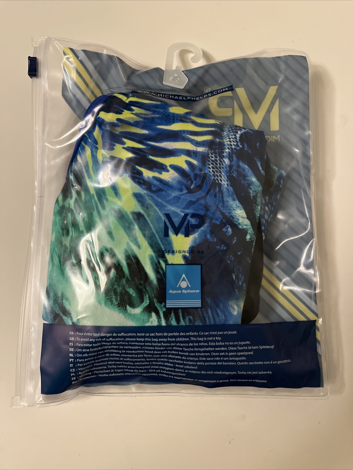 Size 32 Michael Phelps Racing Swim Suit Aqua Infinity Tech! Women Vital READ!