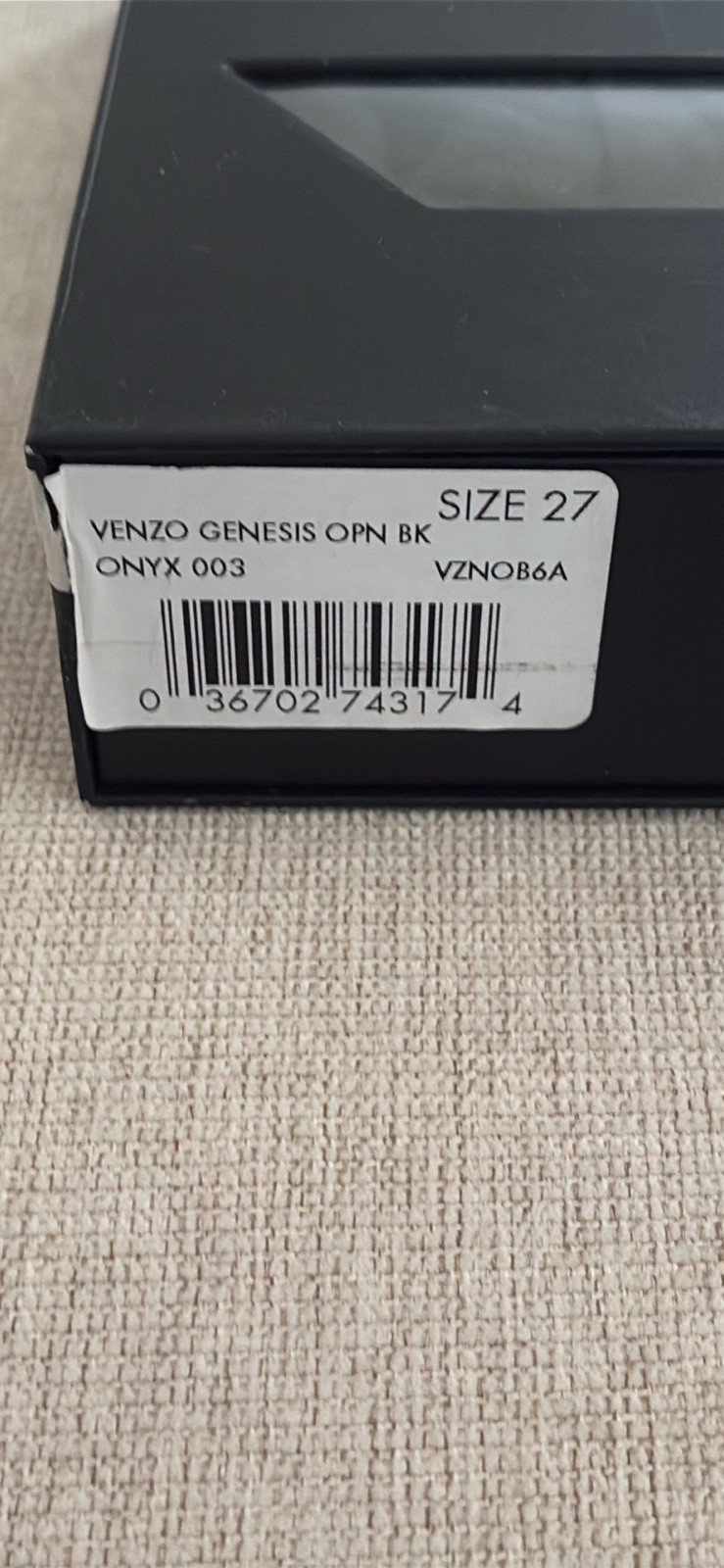 TYR Venzo Genesis ONYX Size 27 Open Back Competition Swimsuit