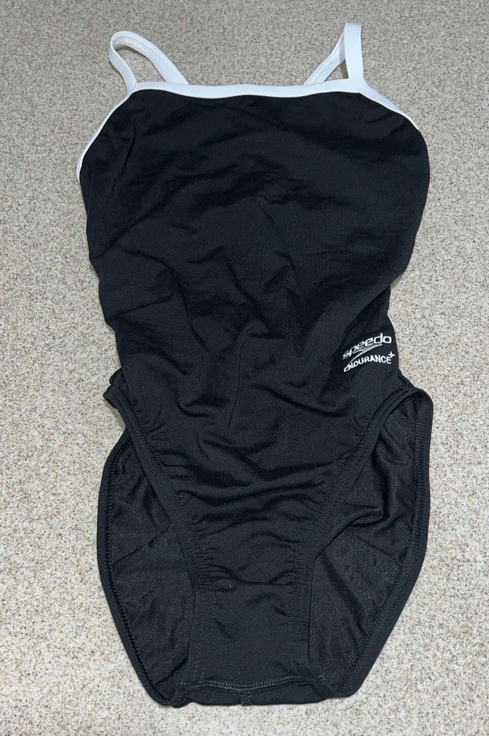 Speedo Endurance Flyback Training Women’s Swimsuit Black Sz 26