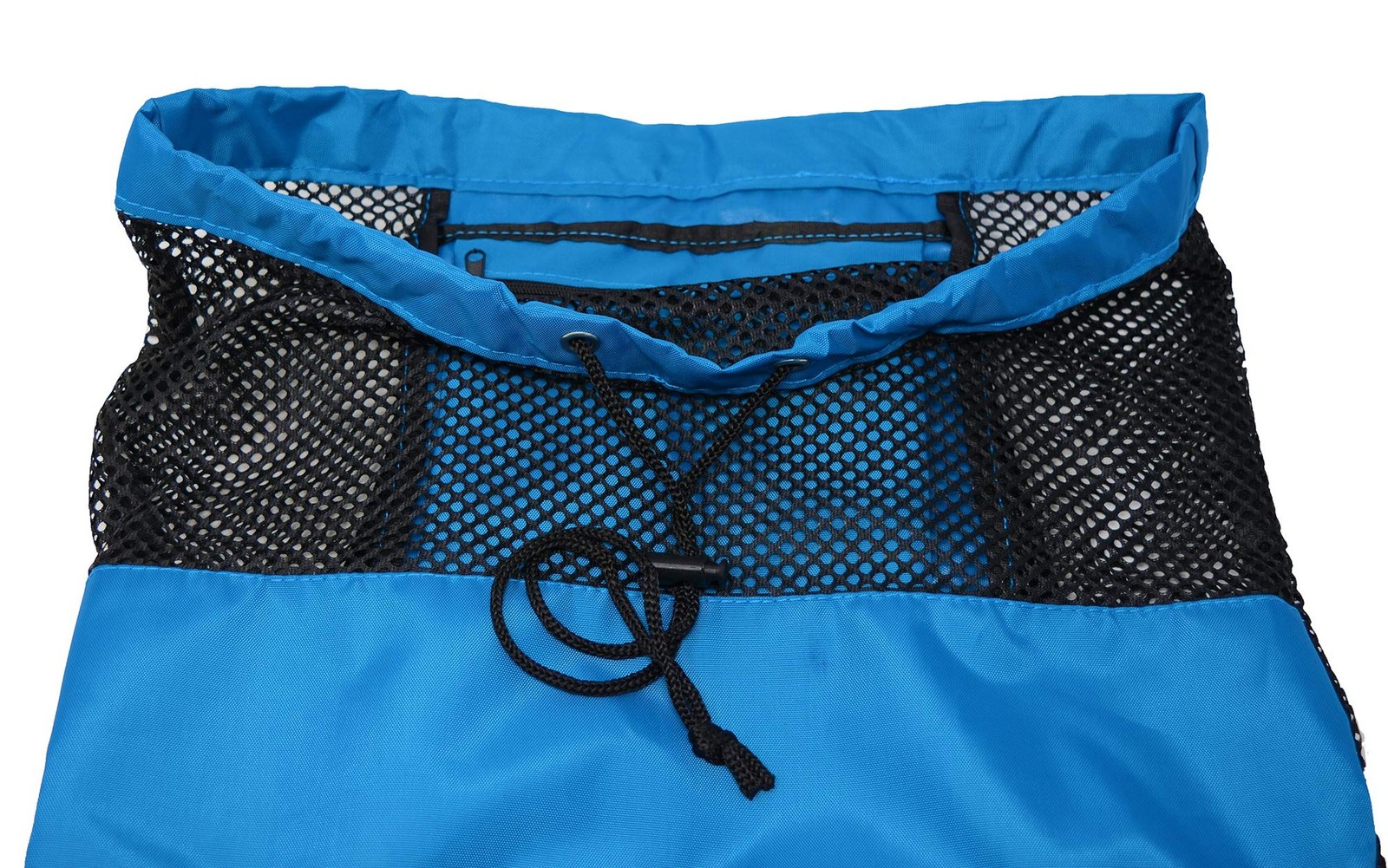 Adoretex Quick Dry Mesh Equipment Sport Drawstring Gym Swim Bag Blue