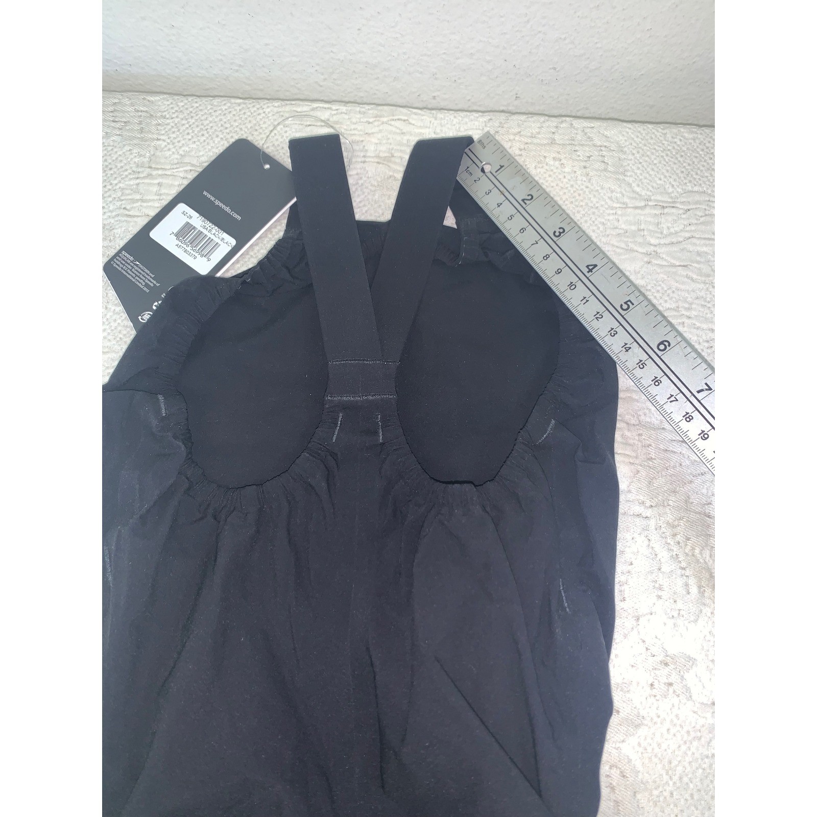 Speedo Fastskin LZR Racer Elite 2 Womens Size 26 Black Kneeskin Swimsuit 7190722