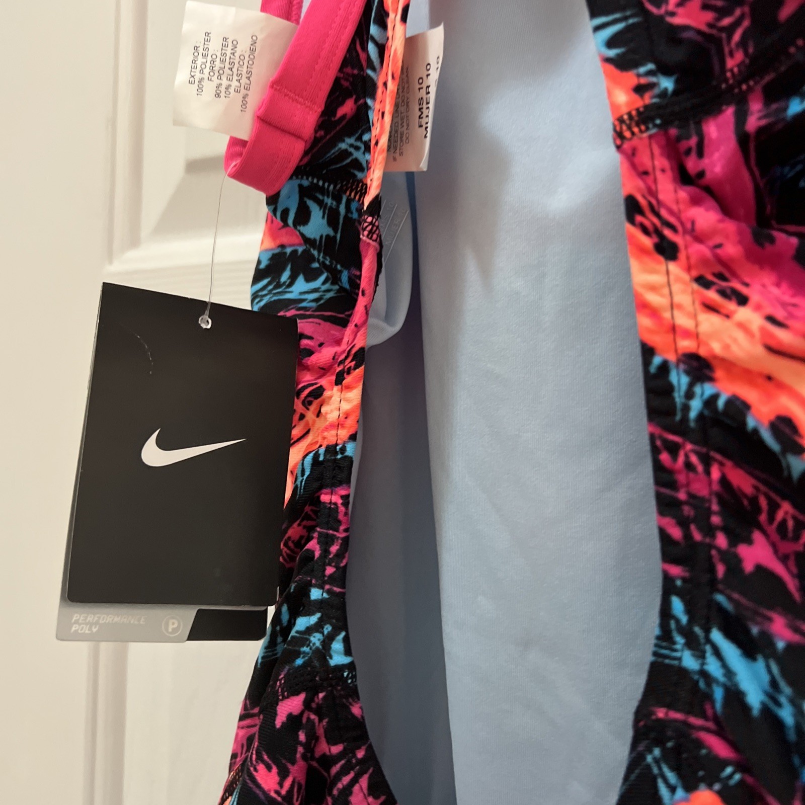 NWT Women’s Nike Electric Rio Lingerie Tank Competitive Swim Suit (36/ wms 10)