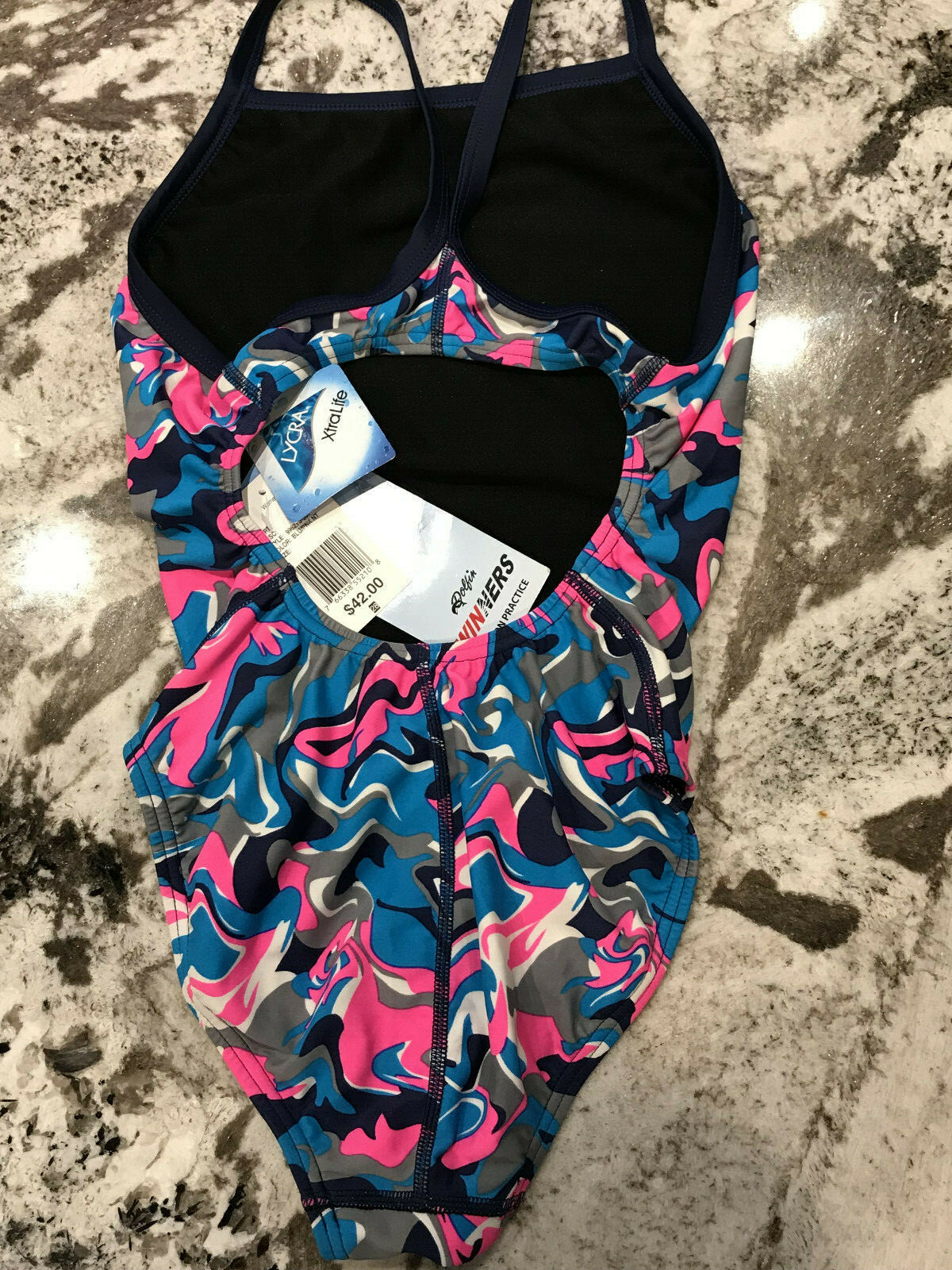 Size 28 Dolfin WINNERS “NITRO” V2 Chlorine Resistant Swimsuit w/tags Girls $46