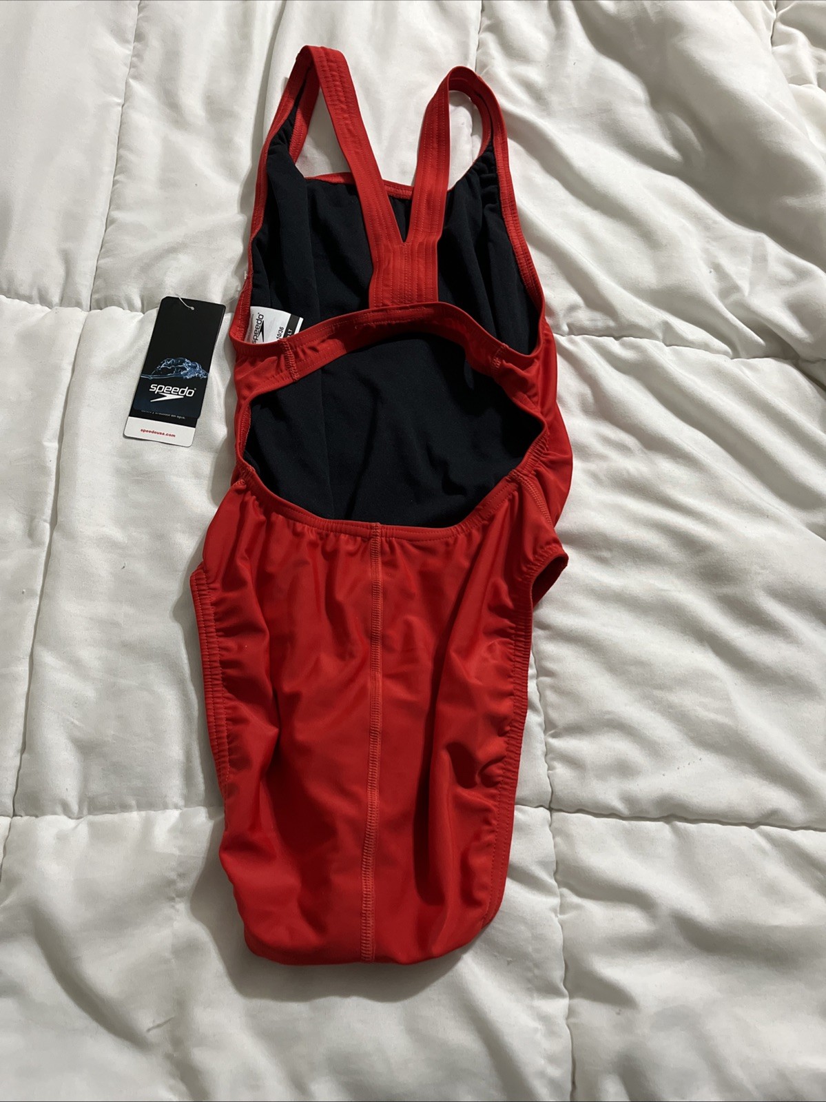 Speedo Women’s Swimsuit Pro LT Team Red 10/36 NWT