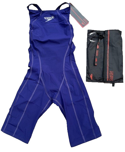 Speedo Fastskin SwimSuit Shortie Race Bodyskin FSPRO Female Youth 26″ Aqua Blue