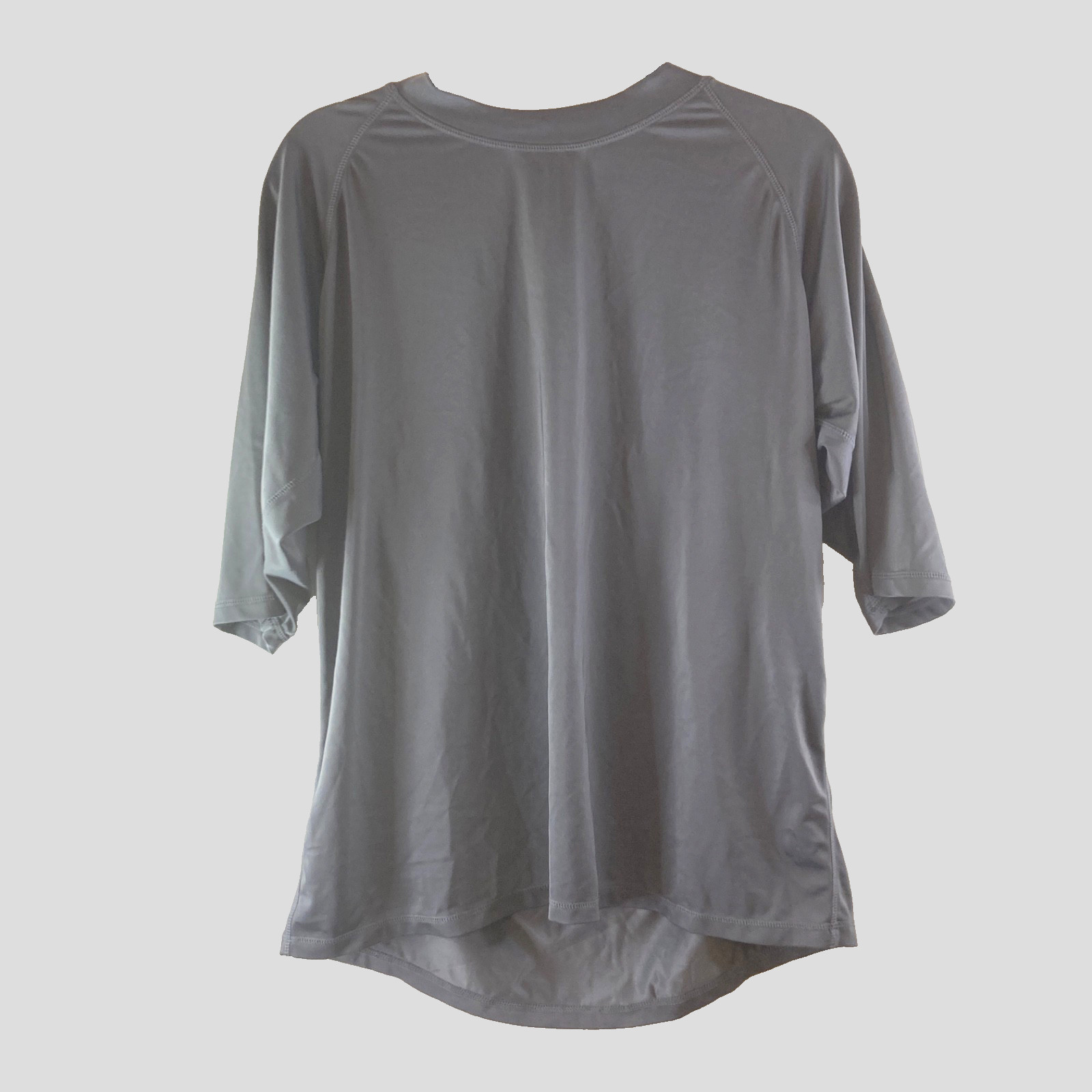 Surf Shirt Swim Top Women’s 3X Slate Gray Rashguard UPF 50 Swimwear