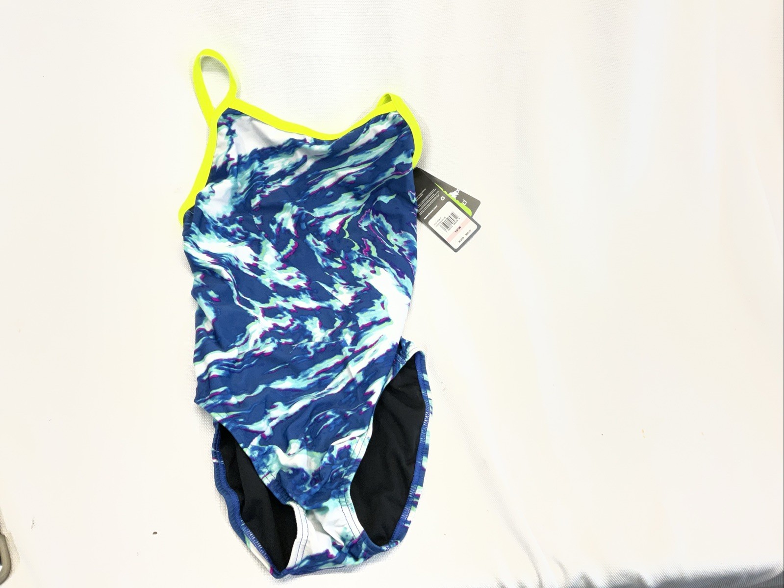 Speedo Cyclone Swirl Flyback 1 Piece Size 10/36