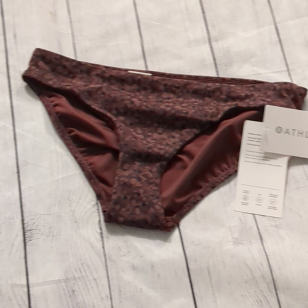 Athleta clean medium coverage bikini bottom size small