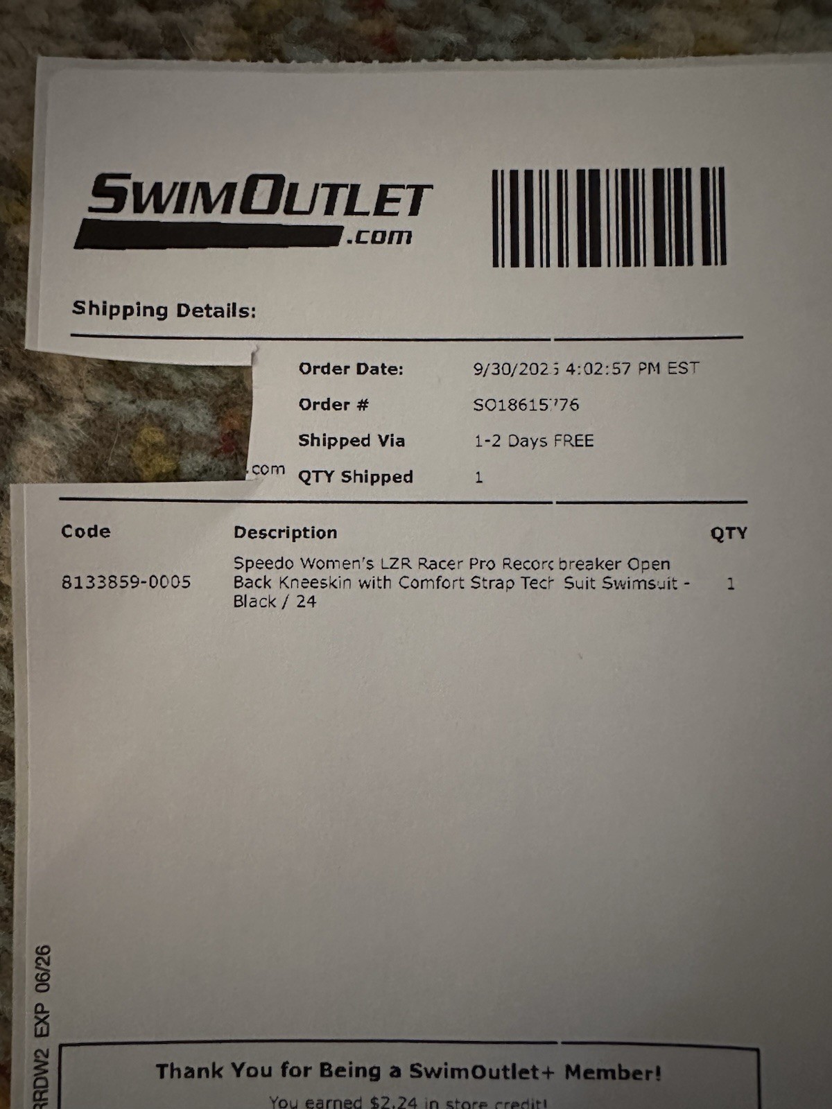 Speedo Lzr Racer Pro Recordbreaker Open Back