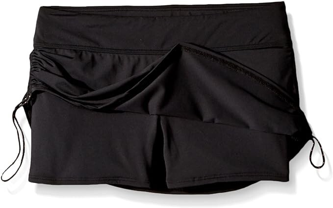 TYR Women’s Black Solid Della Skort Size Medium