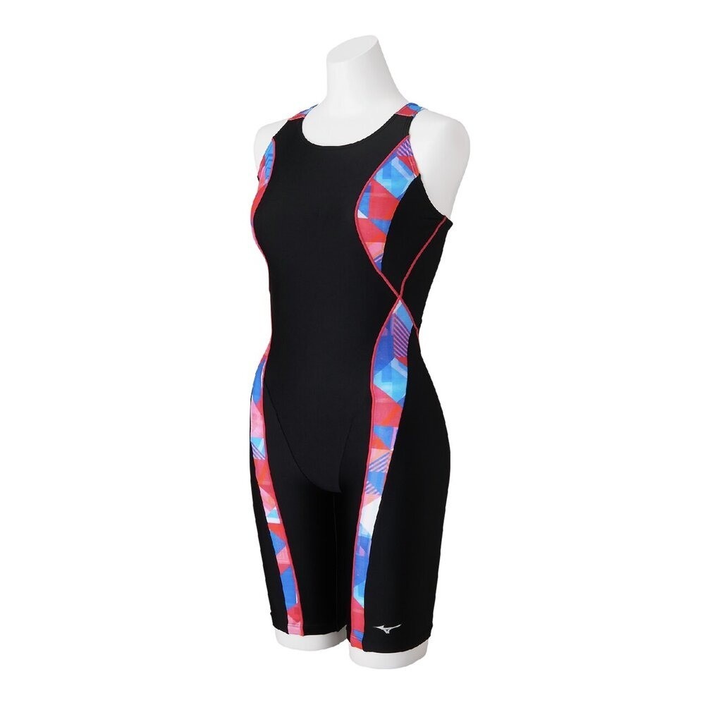 Mizuno Women’s Stroke ONE Swim Fitness One-Piece (All-in-One) N2JGC86196 Black