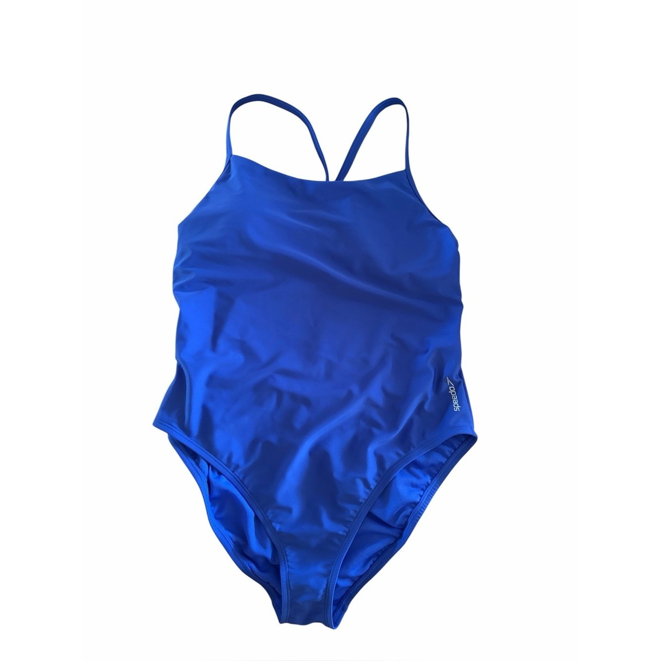 Speedo Womens Ladies Endura Flex One Piece Bathing Suit Chlorine Resistant Blue