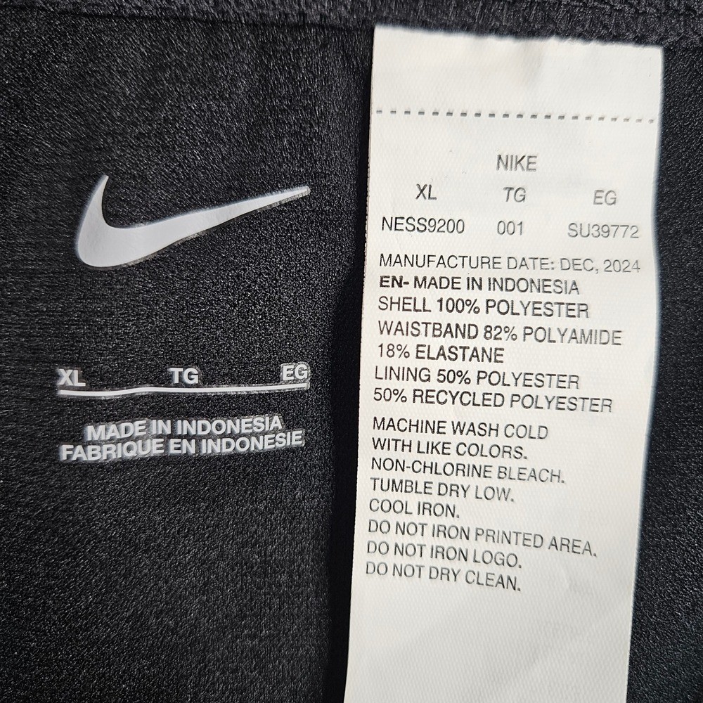 Nike Element Swim Women’s Black Boardshorts Size XL Built in Liner Pockets New