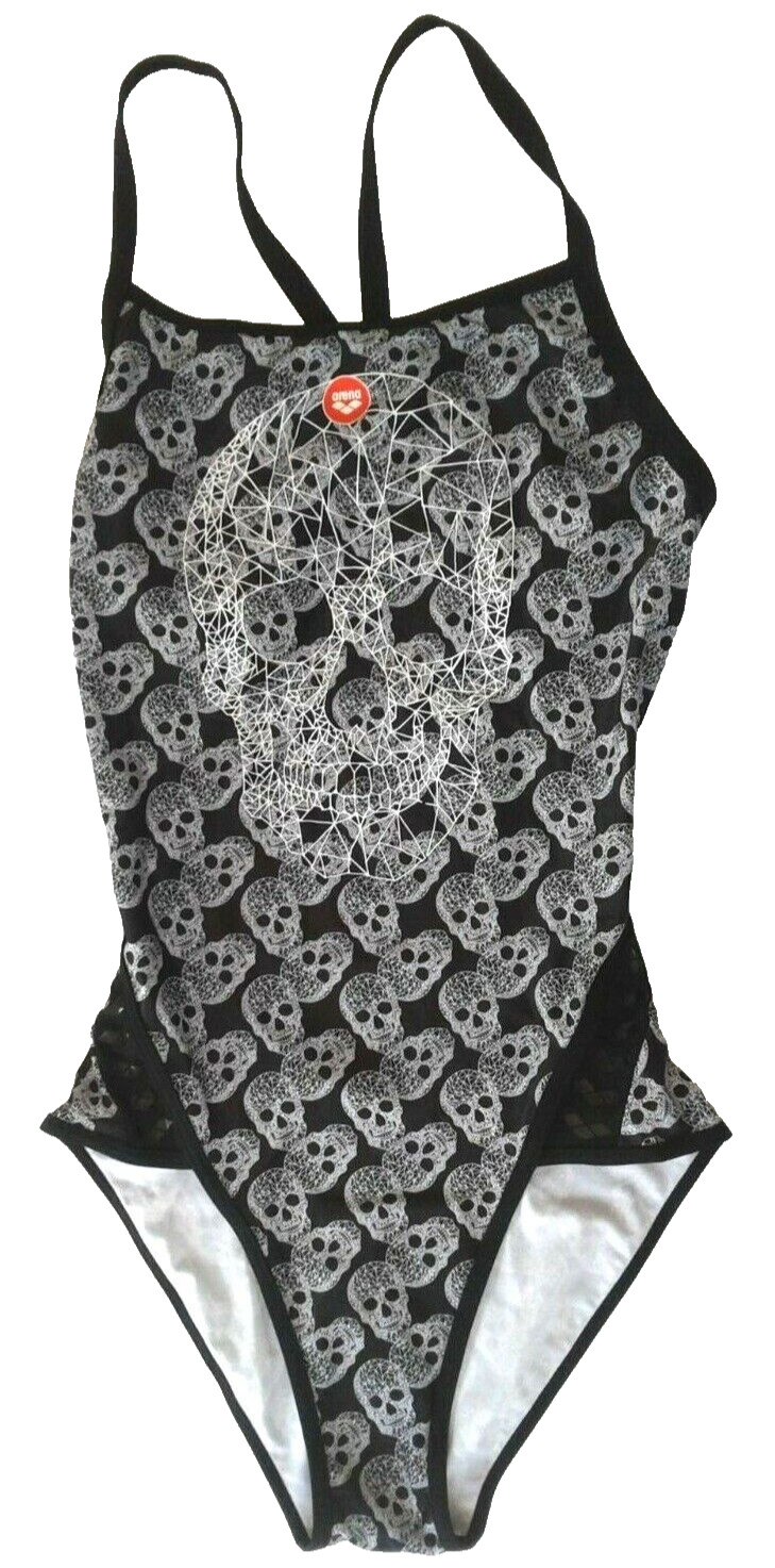Arena Women’s US/UK40 Female One-Piece Swimsuit Crazy Pop Sculls Super Fly