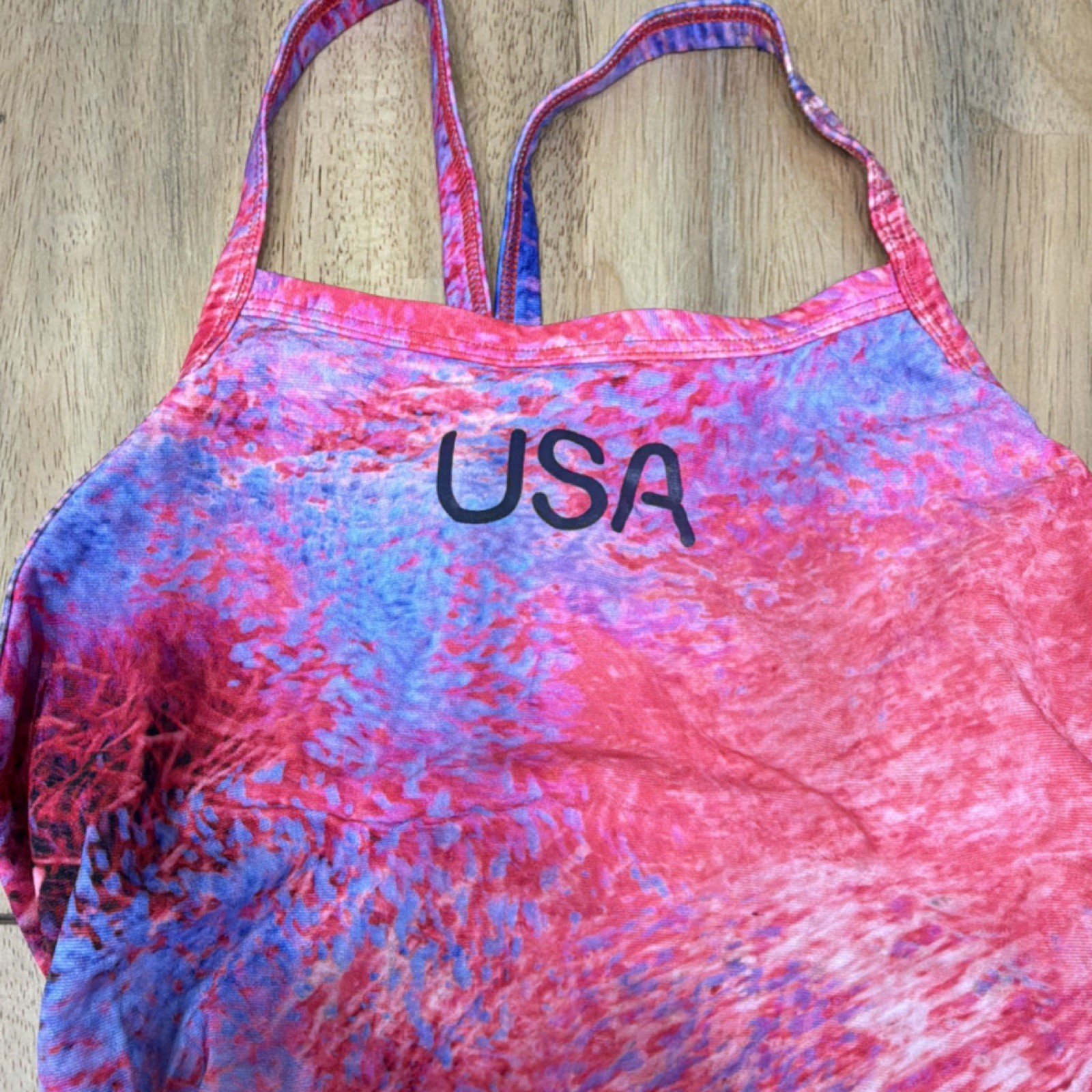 Nike Hydrastrong One Piece Competitive Swimwear USA Olympic Team Size 32