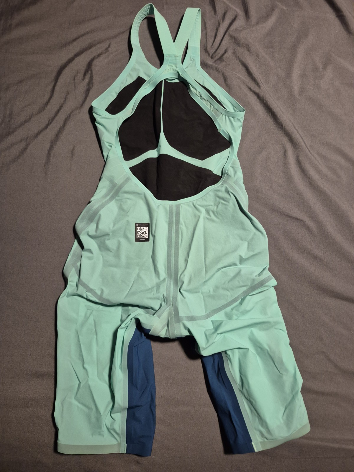 Women’s LZR Valor 2.0 Open Back Kneeskin Tech Suit Swimsuit Size 26