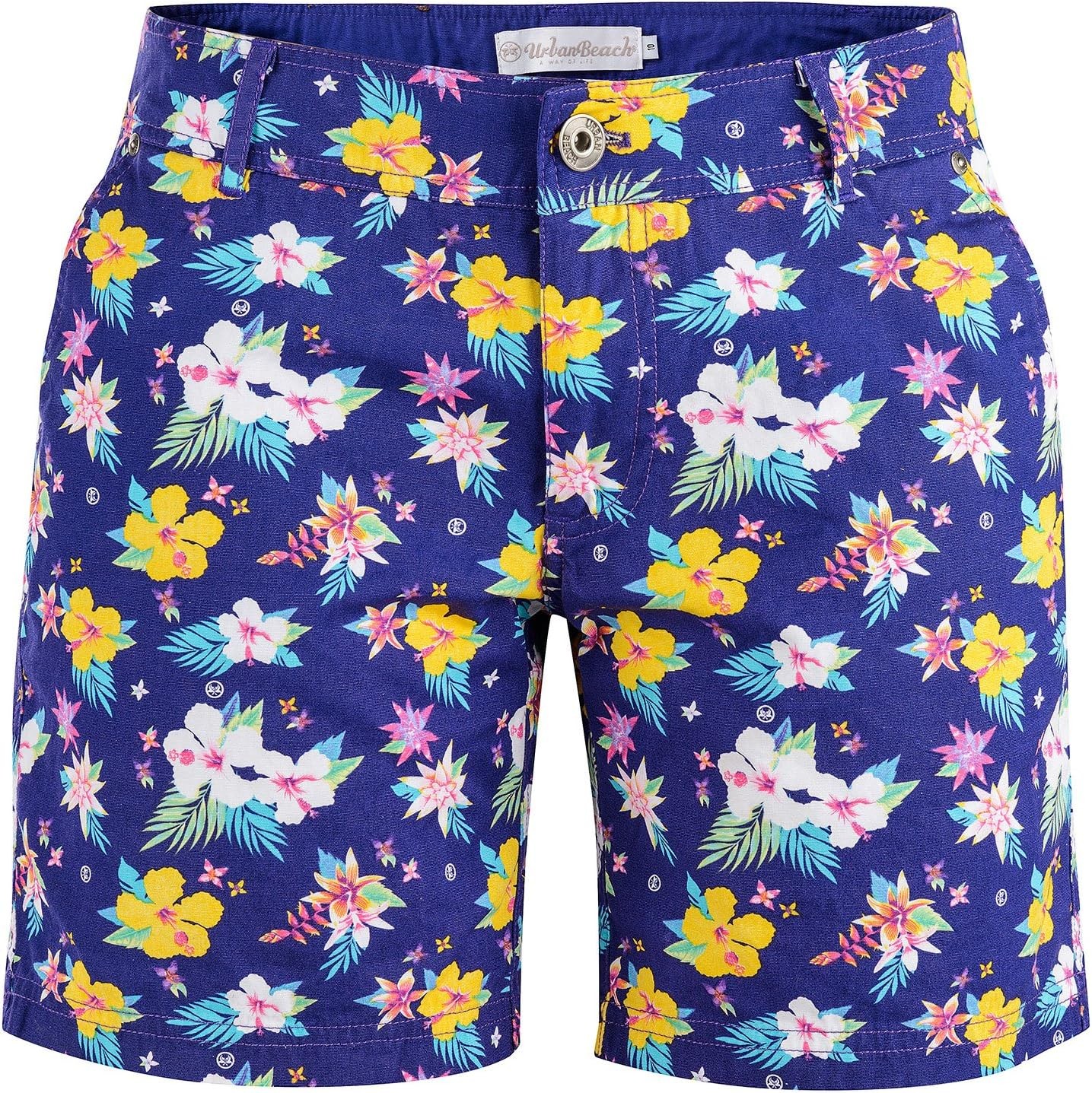 Urban Beach Ladies Shorts Berkeley beach summer Beach, blue, 42