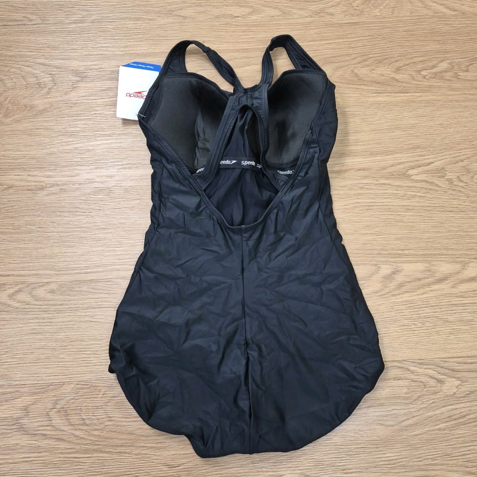 Speedo Swimsuit One Piece PowerFlex Princess Ultraback Conservative Womens 12