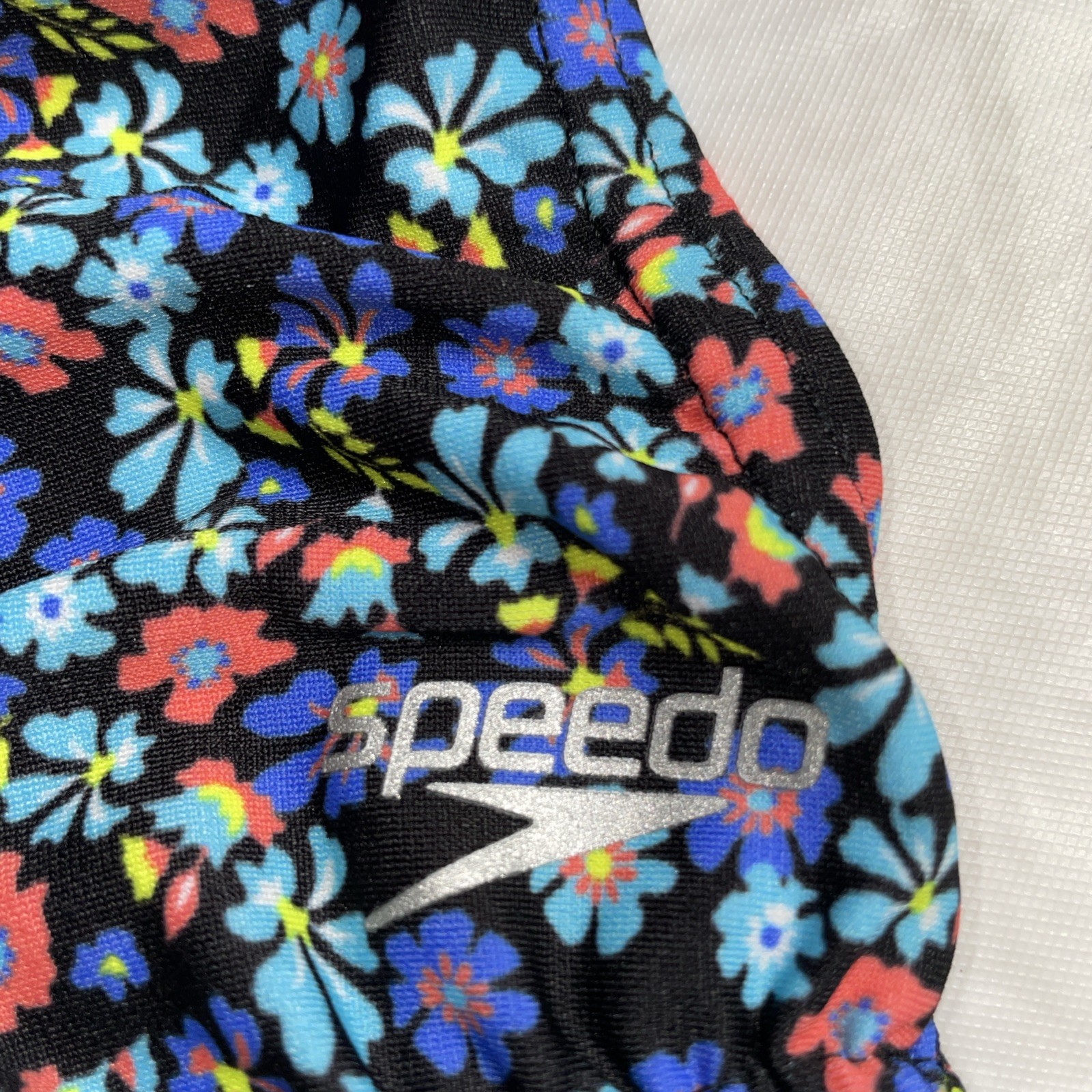 SPEEDO TURNZ Blue Floral Printed One Pc Back – Speedo Endurance Lite- Size 24