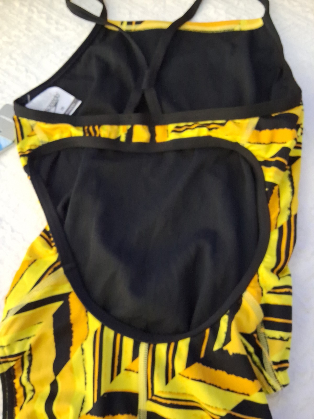 Speedo Women’s Endurance+ Free Back One Piece Competition Swimsuit Sz 28 NWT