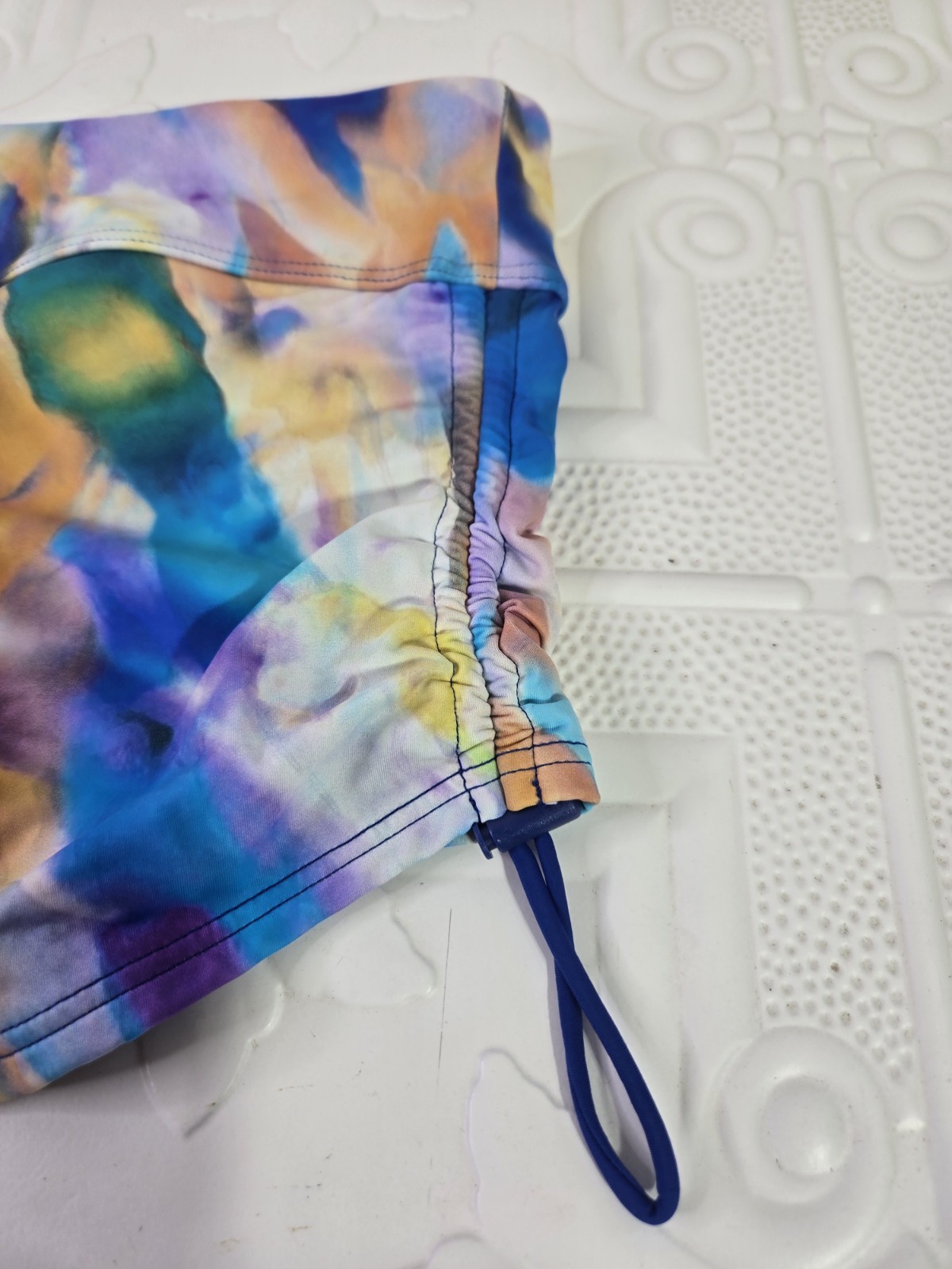 TYR Women’s Della Boyshort Lightweight Multi-Color Swim Bottoms Size 14/16 NWT