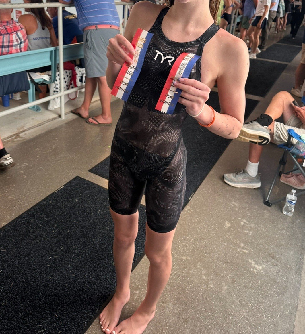 TYR Avictor 2.0 Exolon Open Back Titanium Swim Techsuit Kneeskin — size 20