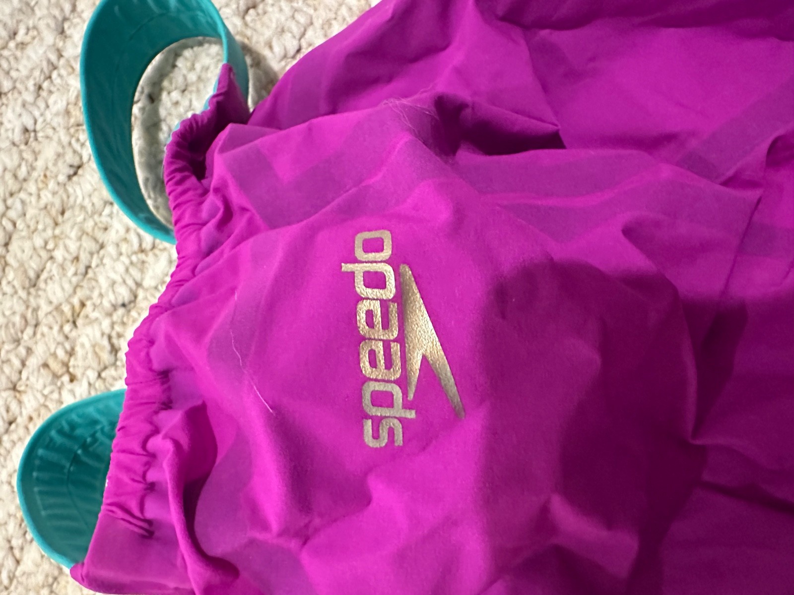 Speedo Fastskin/Kneeskin LZR Razor Elite 2 Size 23 Color Purple/Pink and Blue