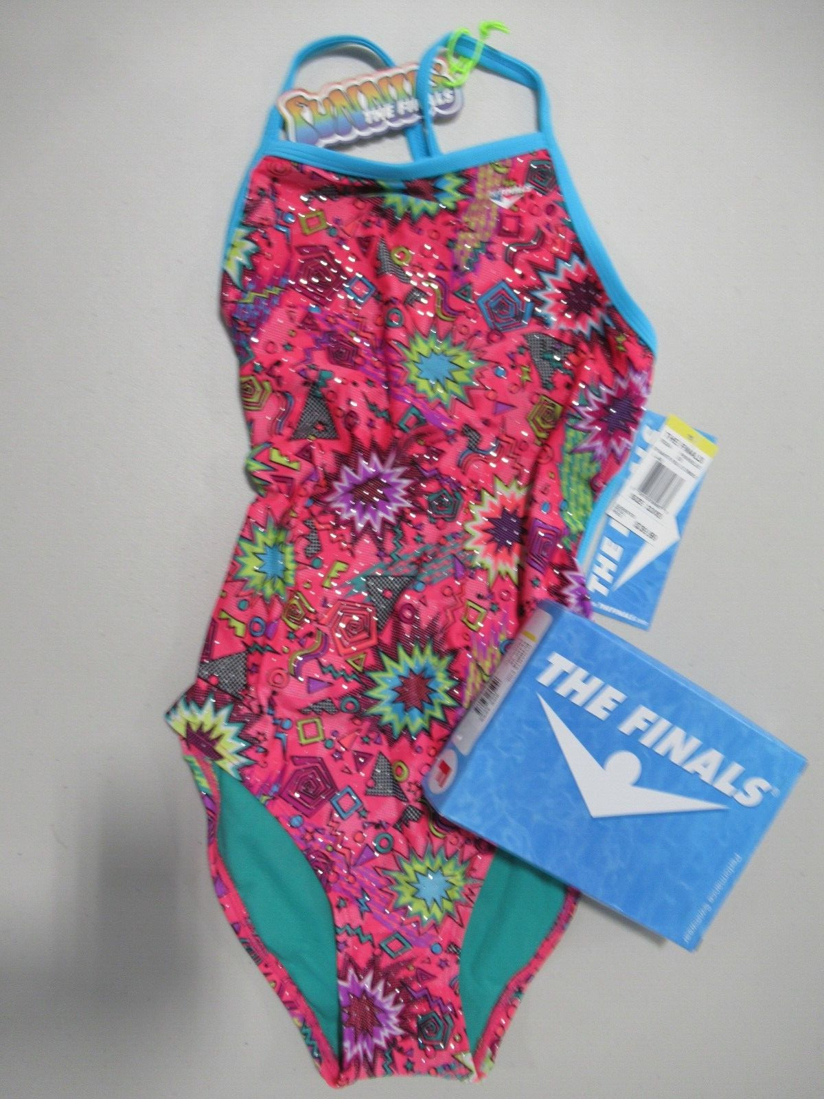 TYR The Finals Dynamte Foil Size 32 – XS Pink/Blue *NWT*