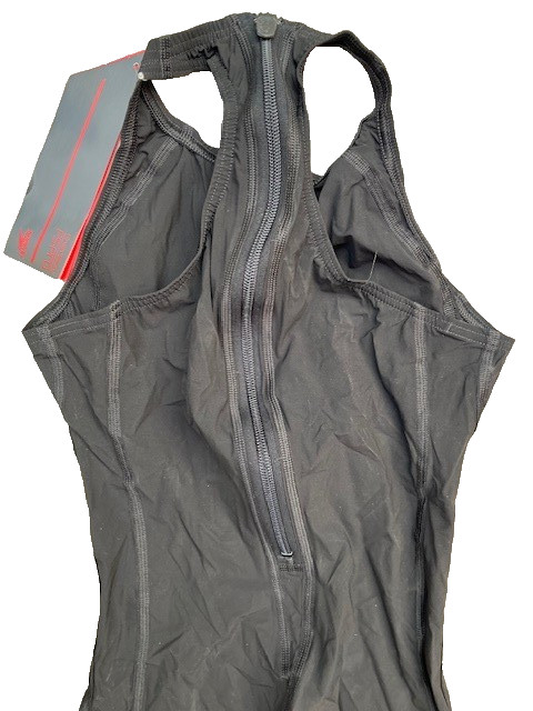 Speedo Race Suit Bodyskin Fastskin FSPRO Racer Size 28” Female Black Swim Suit