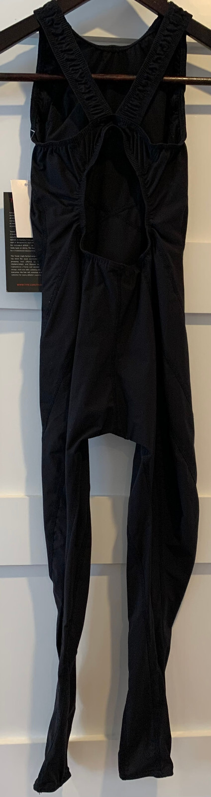 TYR Women’s Black 26L Tracer Light Aeroback Swimsuit Full Body USA Made New
