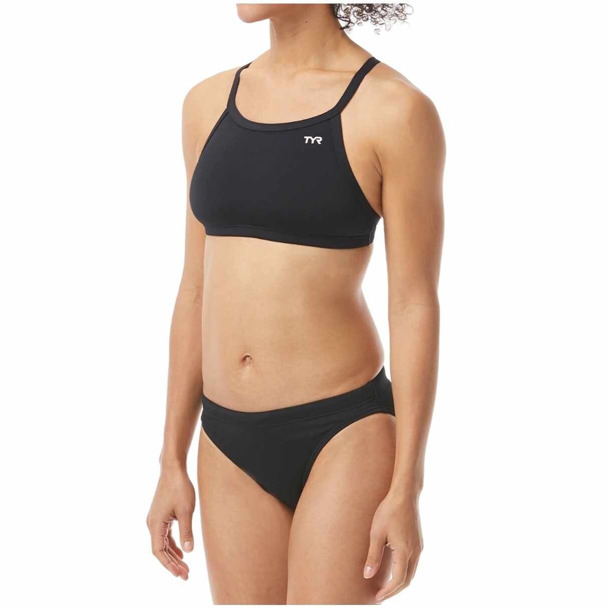 TYR Women’s Durafast One Solid Diamondfit Workout Bikini – 2024