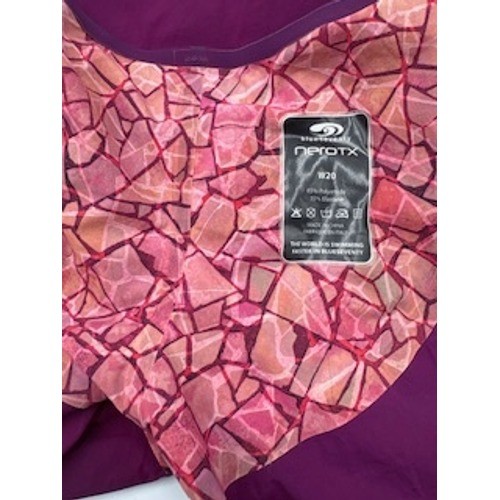 BLUESEVENTY NeroTX Swimsuit Purple Technical Racing Kneeskin Swim Size W20
