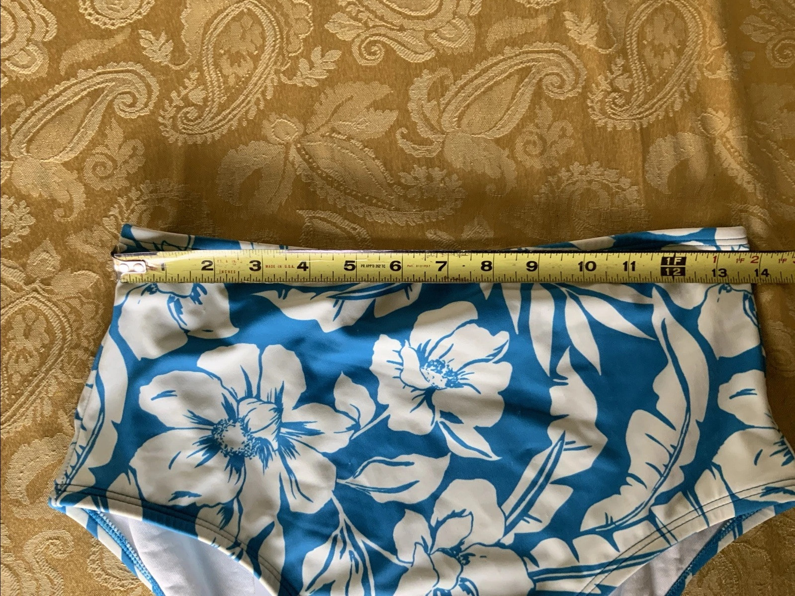 WOMENS SHADE & SHORE HIGH WAIST SWIM BOTTOMS Size Floral