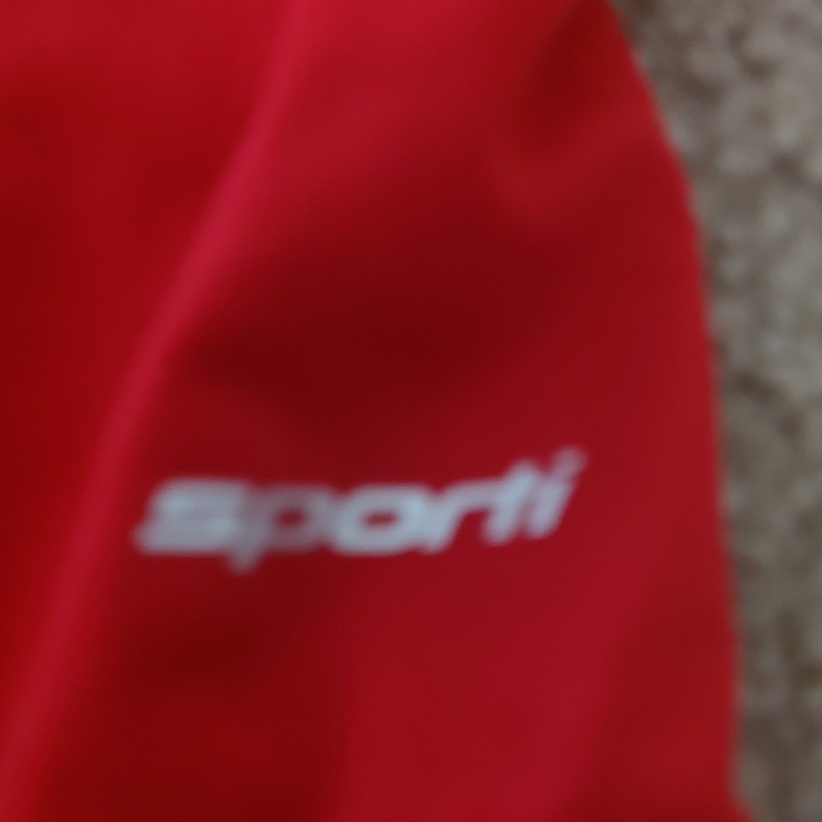 Sporti HydroLast One Piece Swimsuit Women 38 Red NEW Thin Strap Athletic Racing