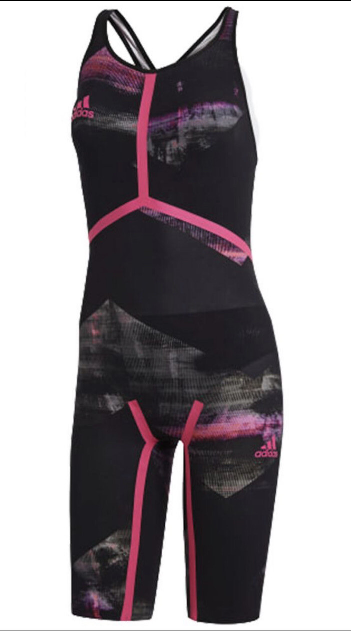 Adidas Freestyle XVIII Closed Back 24” Swim Suit Speed Skin Knee$469 FINA CD5234