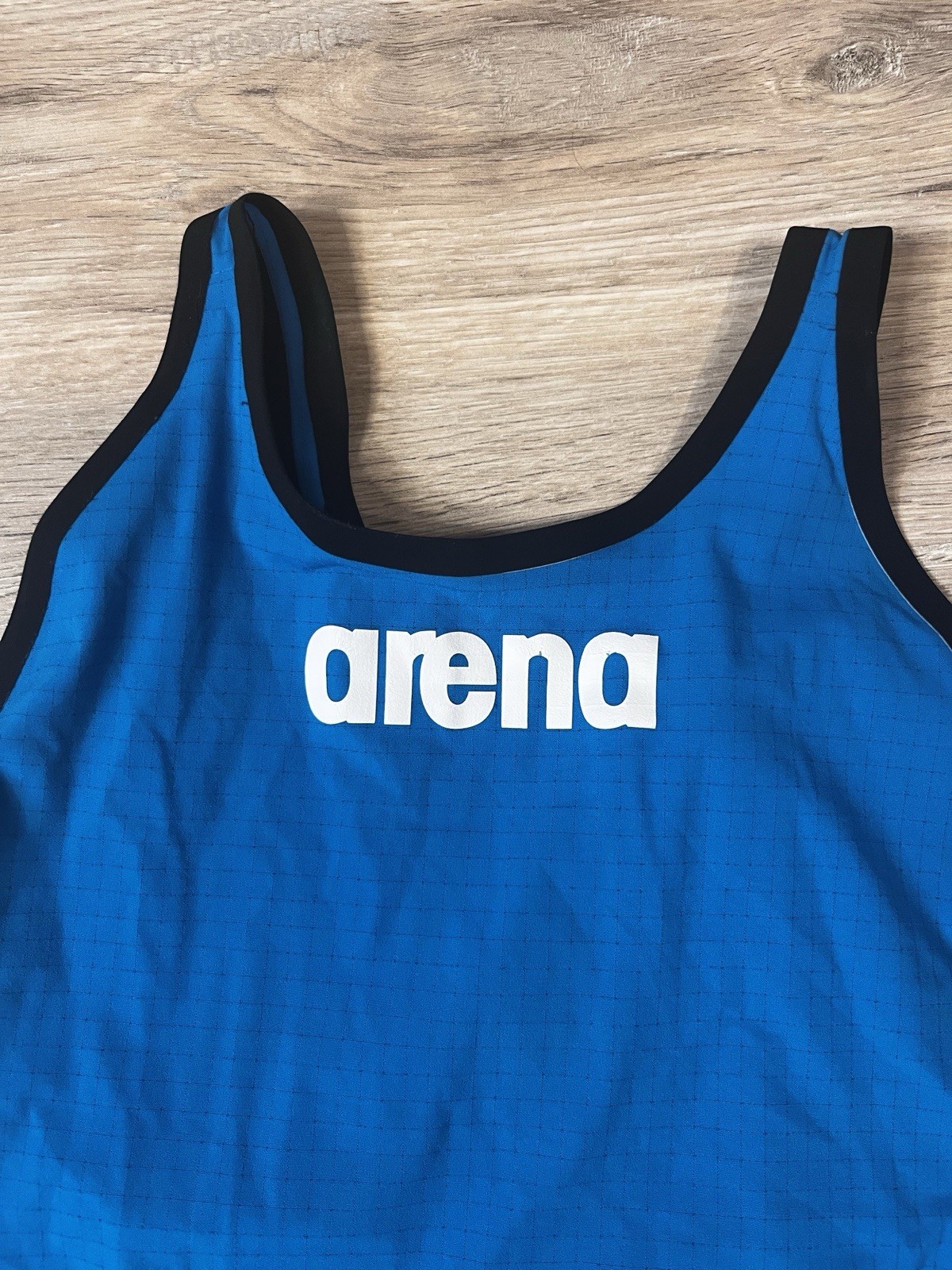 Womens ARENA Powerskin Carbon Open Back Swimsuit Size 32
