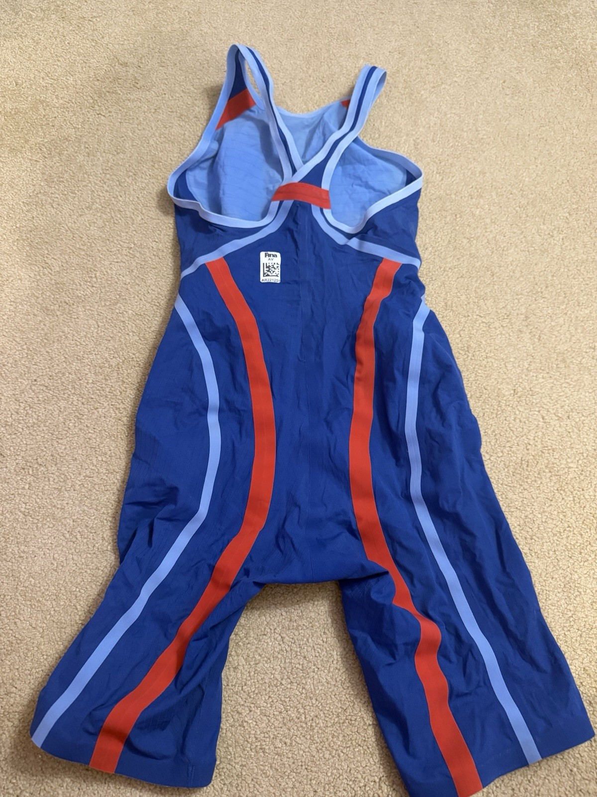 POWERSKIN CARBON CORE FX CLOSED BACK size 26 Ocean Blue