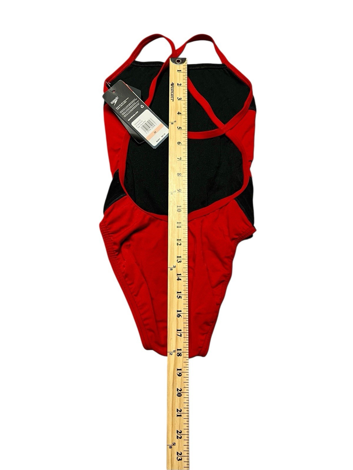New With Tags Speedo Endurance+ Competition Racing Suit Womens 22 Crossback