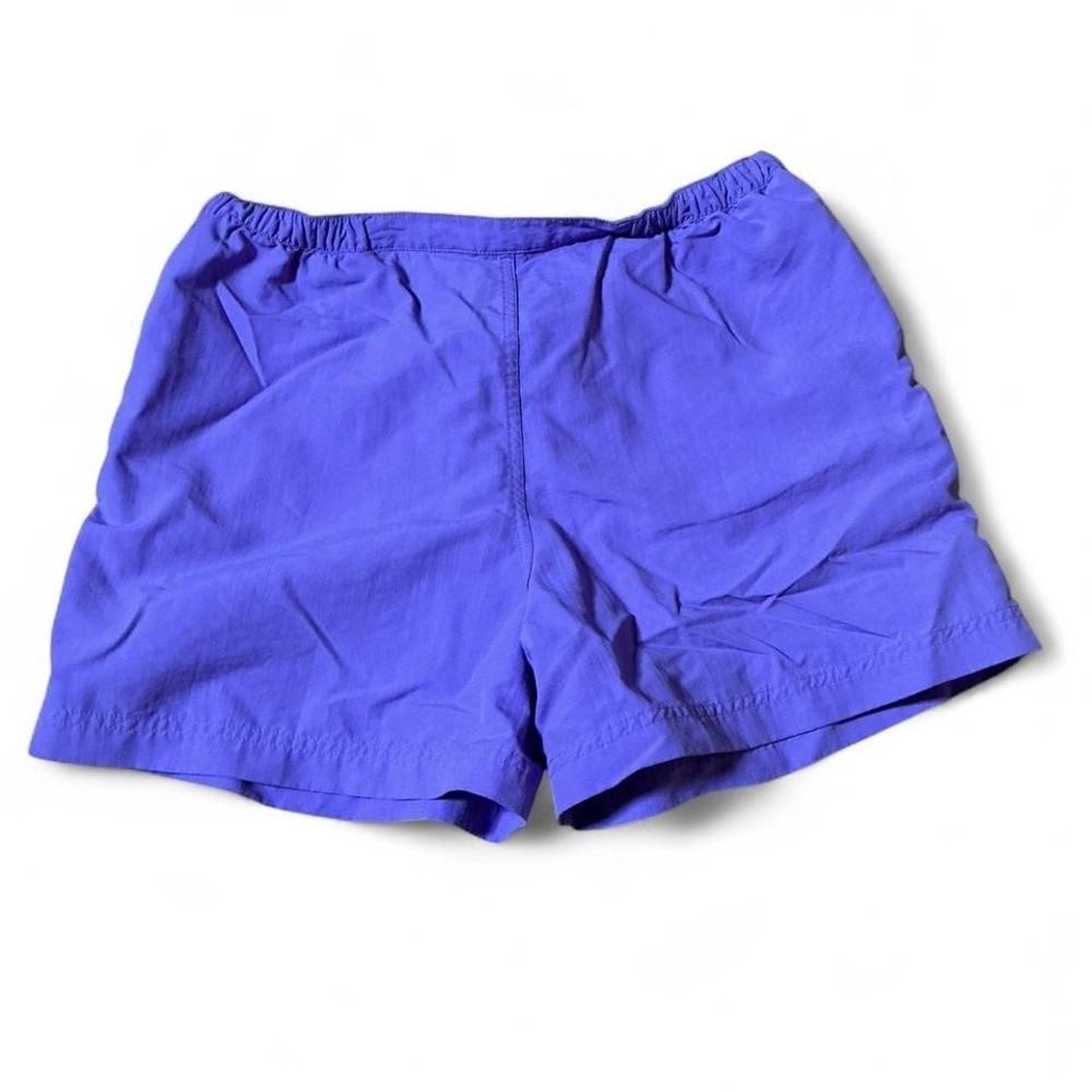 L.L.Bean Women’s Purple Nylon Quick Dry Swim Trunks Shorts Size S
