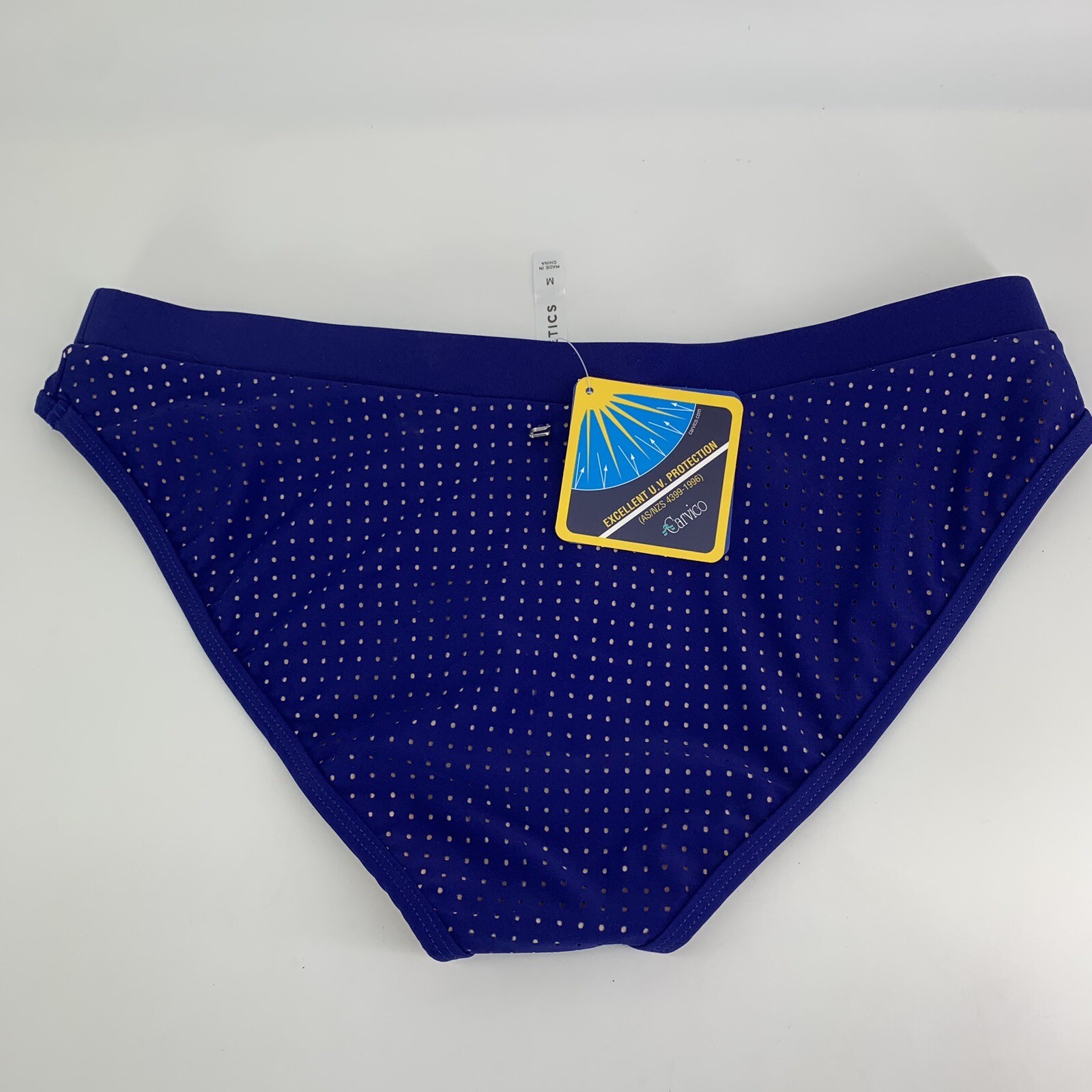 FABLETICS CARVICO VALENTINA BIKINI BOTTOM BLUE SIZE M – UV PROTECTION