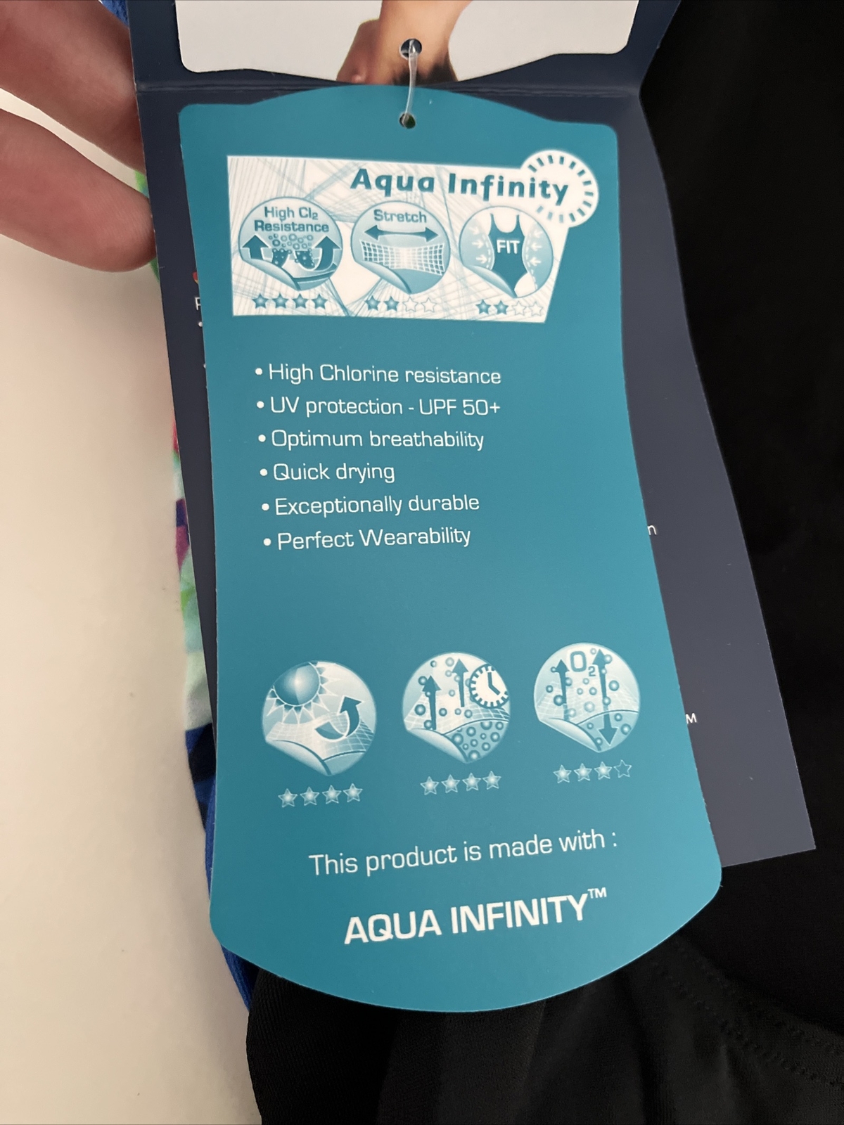 Size 32 Michael Phelps Racing Swim Suit Aqua Infinity Tech! Women Chrystal READ!