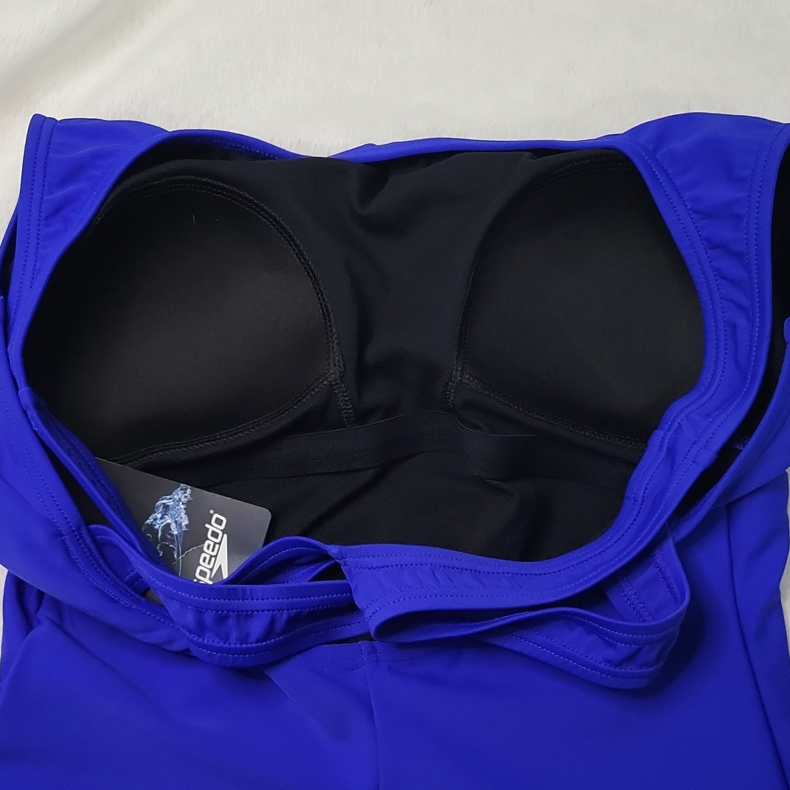 Speedo Women’s One Piece Sport Swimwear Blue Size M Regular Swimming Suit